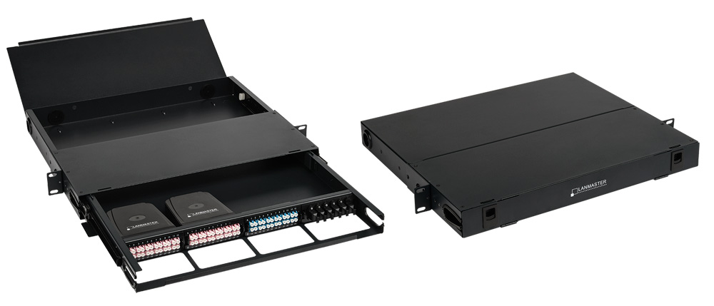 Патч-панель на 4 кассеты